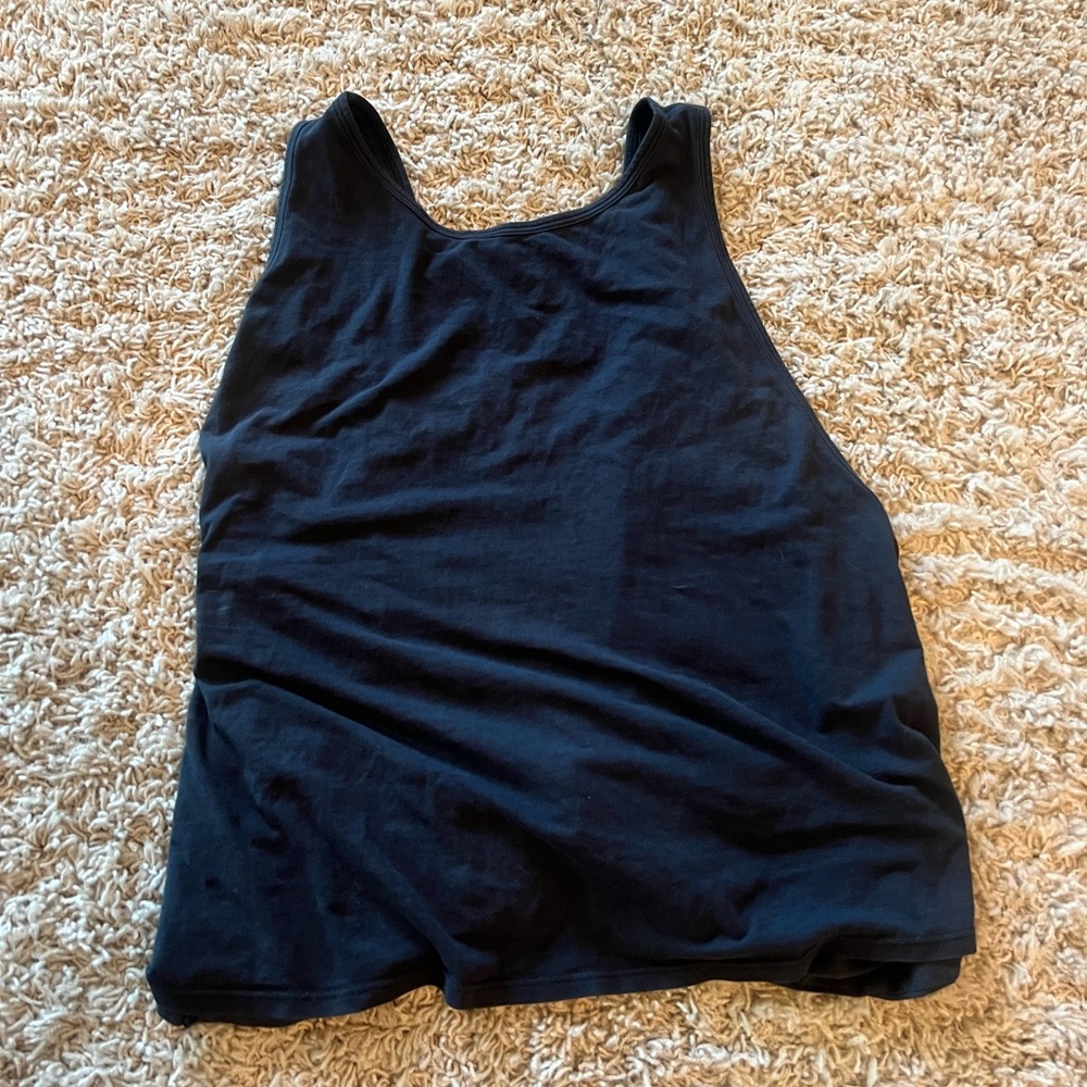 Lululemon Athletica Black Tank Top Sleeveless Style